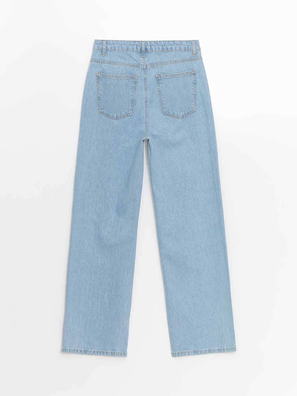 LCW Modest Indigo Wideleg Kadın Jean Pantolon - 5