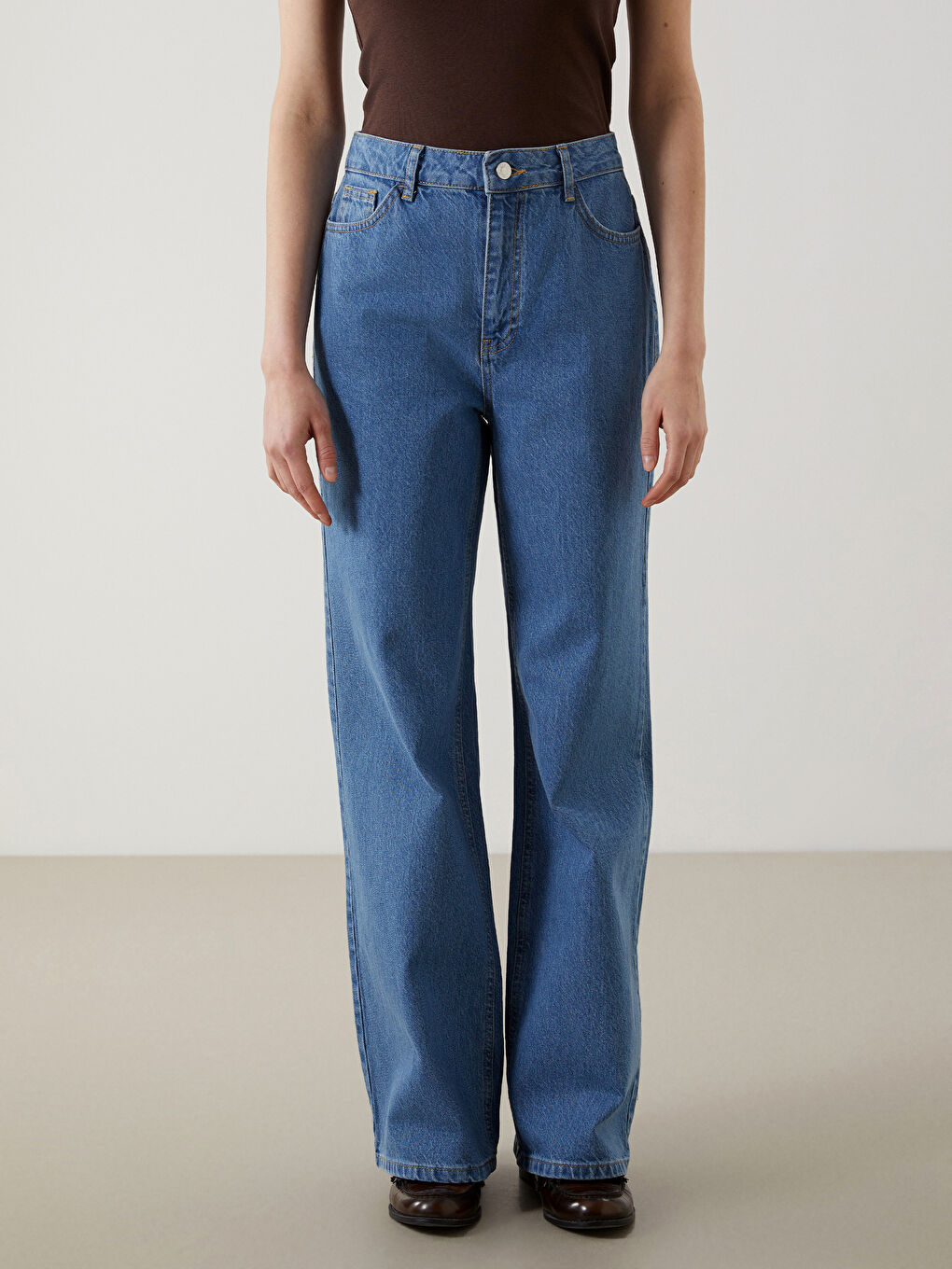 Wideleg Women's Jeans -S5HJ37Z8-507