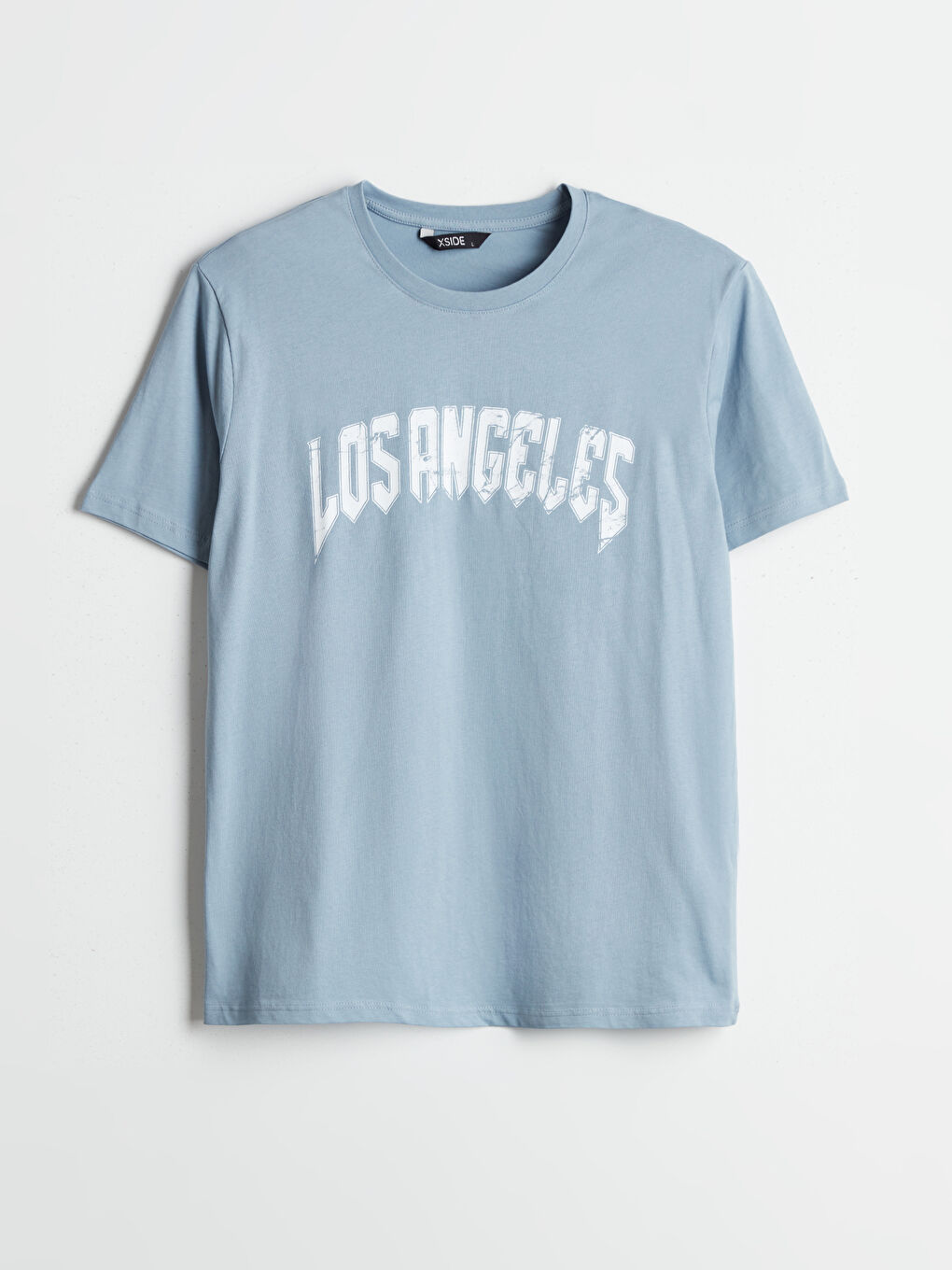 XSIDE Crew Neck Printed Jersey Men's T-Shirt -S5HJ45Z8-VBW