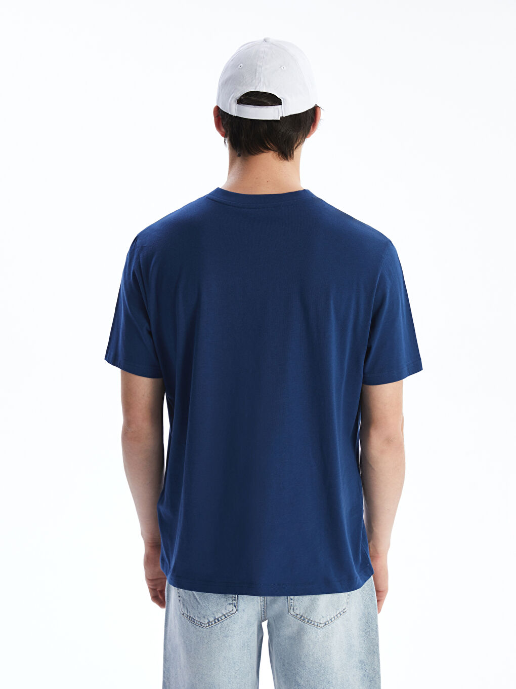 XSIDE Crew Neck Printed Jersey Men's T-Shirt -S5HJ48Z8-HEU