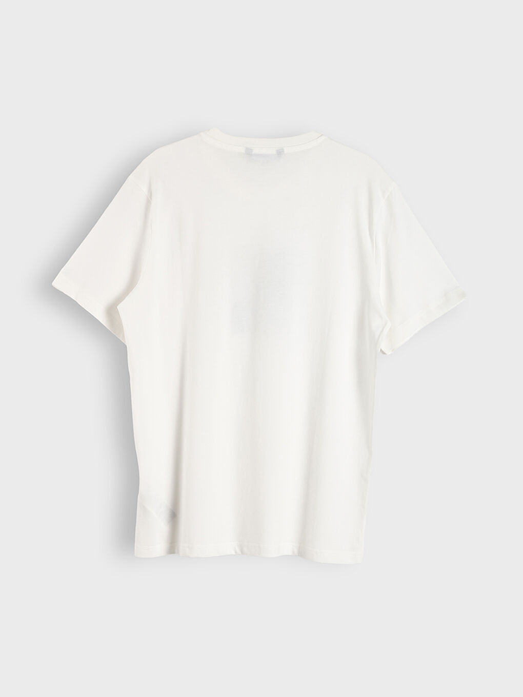T-shirt Imprimé pour Hommes à Col Rond-1