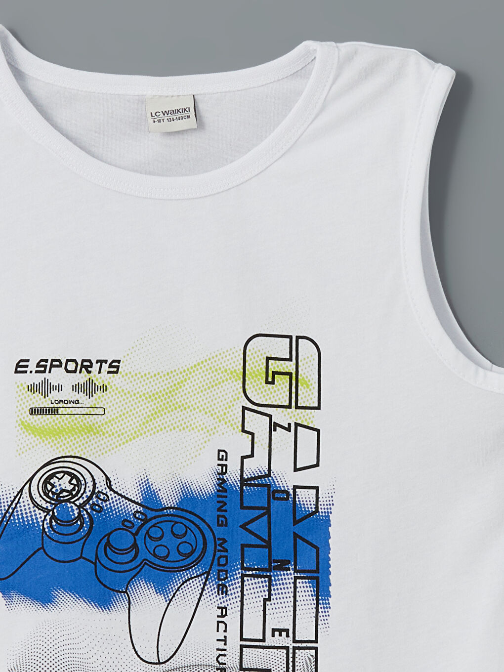 Crew Neck Boy Athlete and Marine Shorts -S5HJ87Z4-LU7