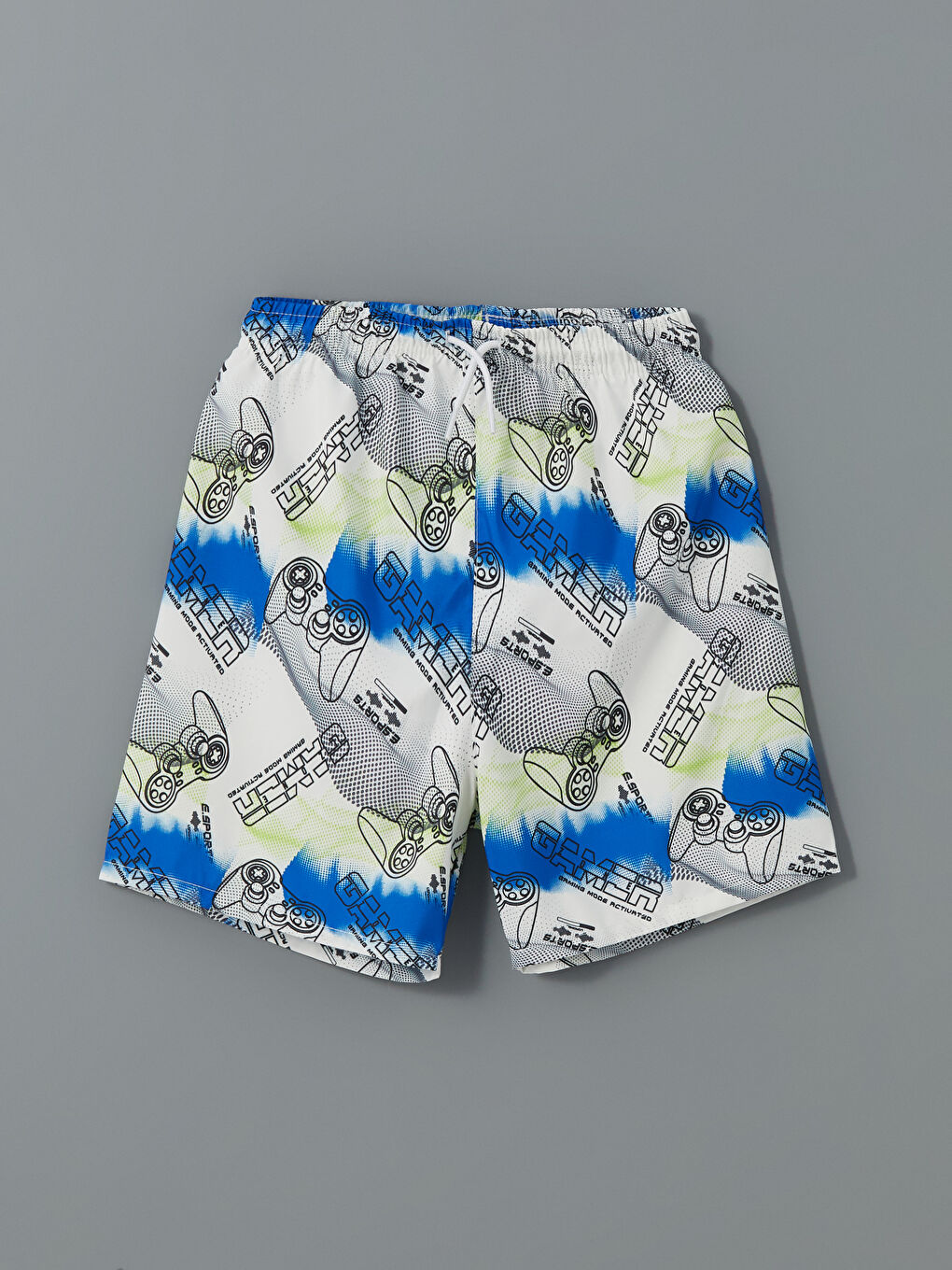 Crew Neck Boy Athlete and Marine Shorts -S5HJ87Z4-LU7