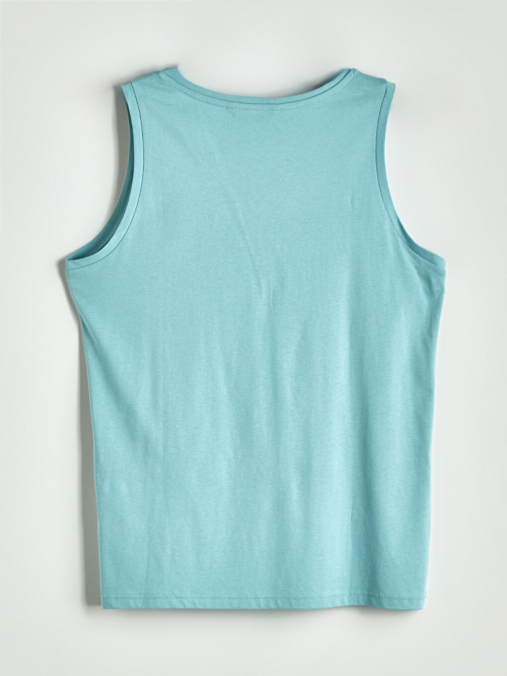 Crew Neck Printed Men's Sleeveless T-Shirt-5