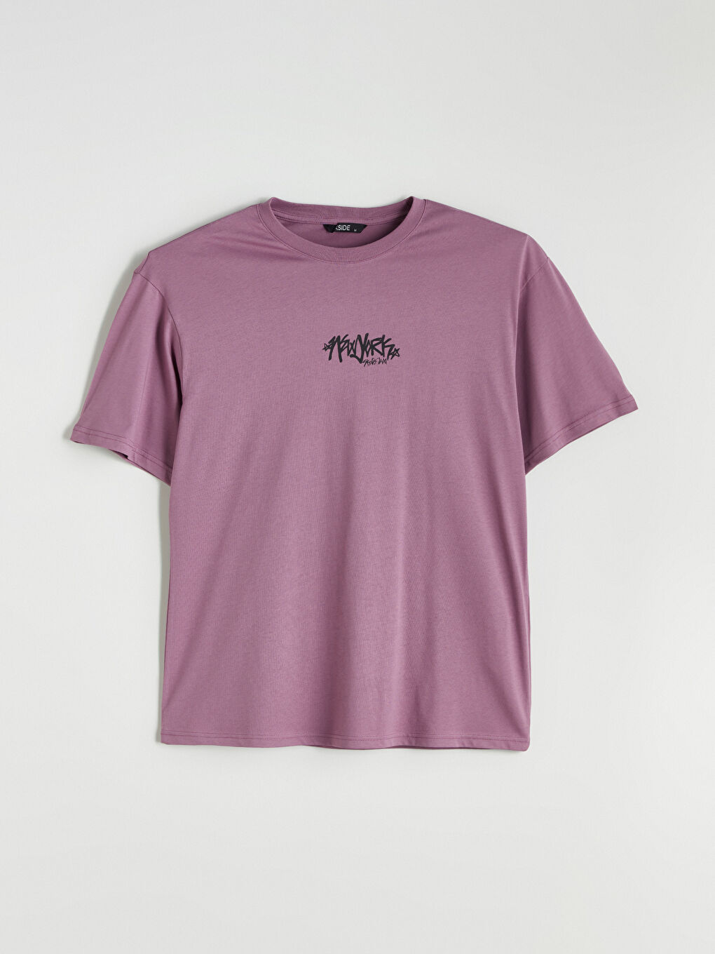 Crew Neck Printed Jersey Men's T-Shirt-4