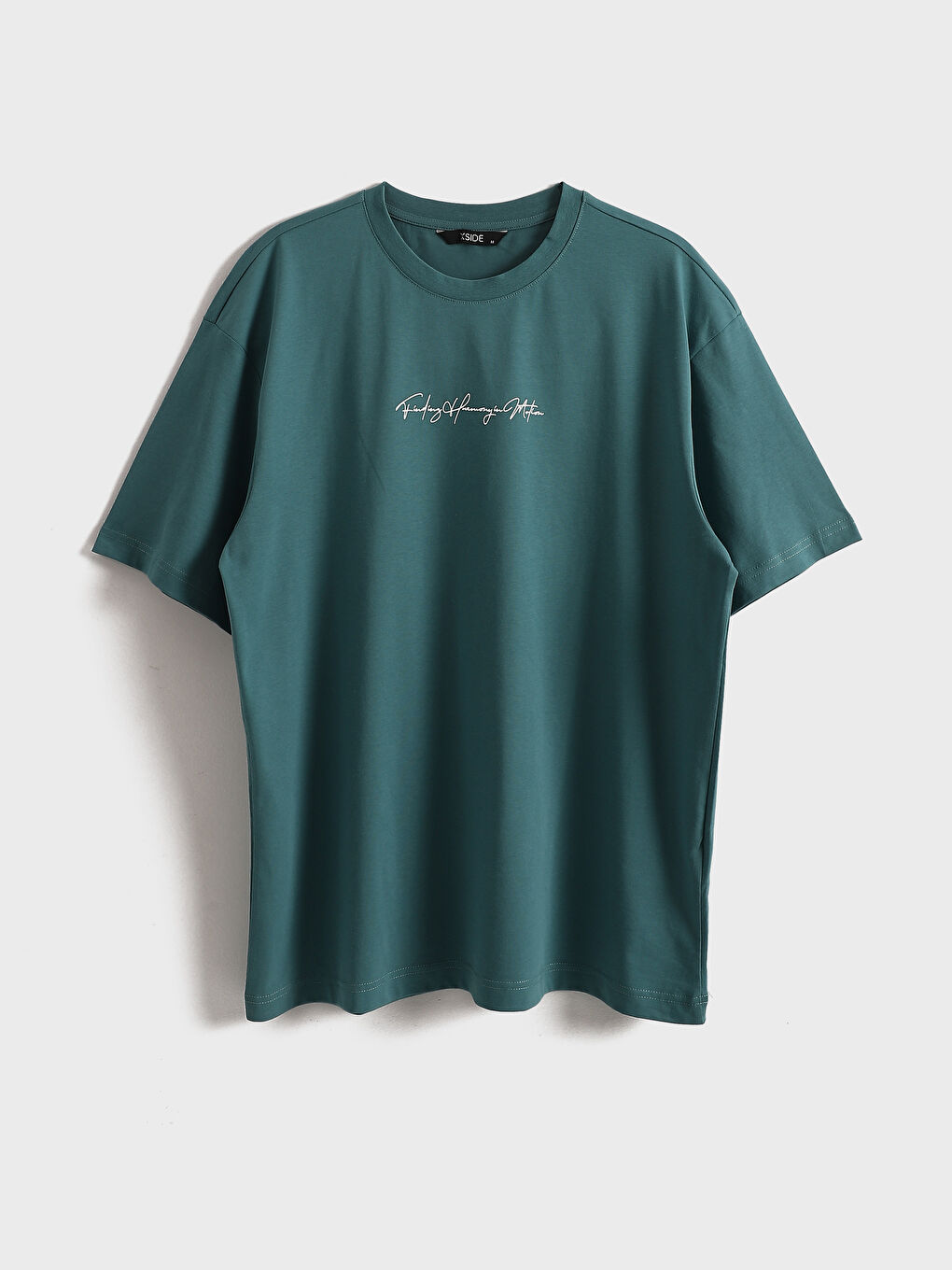 XSIDE Crew Neck Printed Jersey Men's T-Shirt -S5HK22Z8-YFS