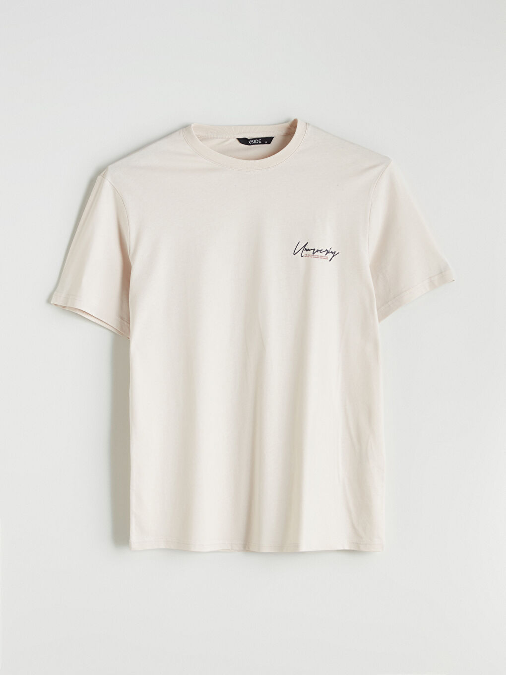 Crew Neck Printed Jersey Men's T-Shirt -S5HK29Z8-YJ2