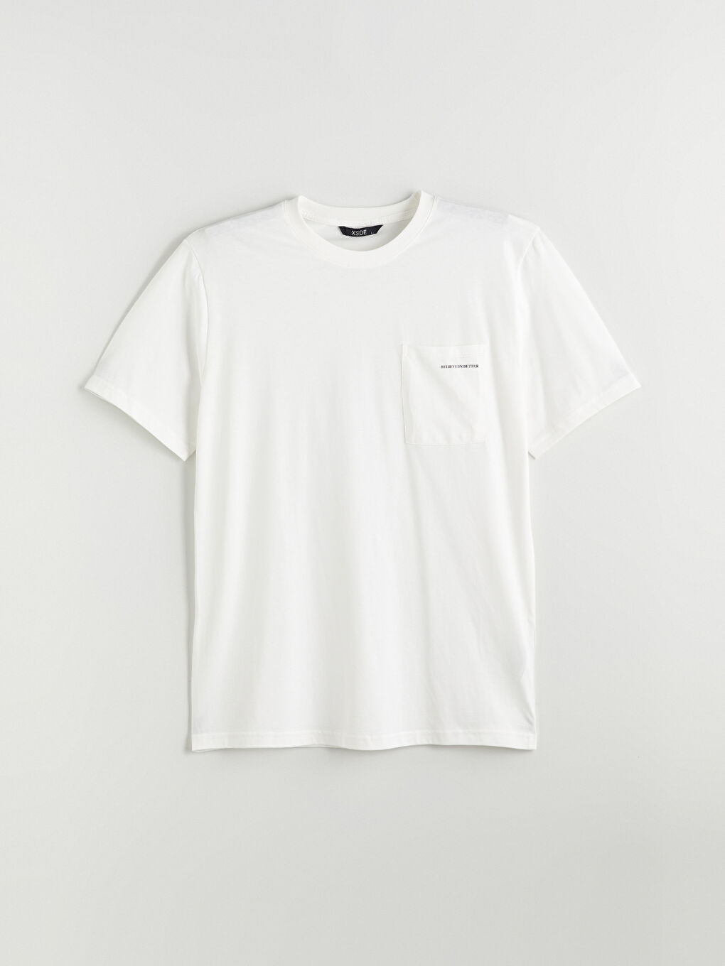 Crew Neck Printed Jersey Men's T-Shirt -S5HK30Z8-EEW
