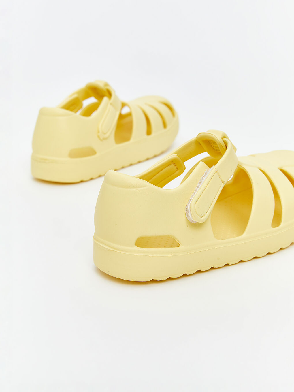Sarı Cırt Cırtlı Erkek Çocuk Sandalet-4
