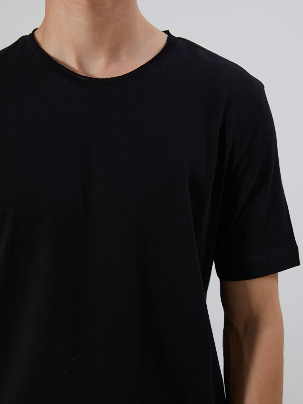 XSIDE Crew Neck Short Sleeve Men's T-Shirt -S5HK66Z8-CVL