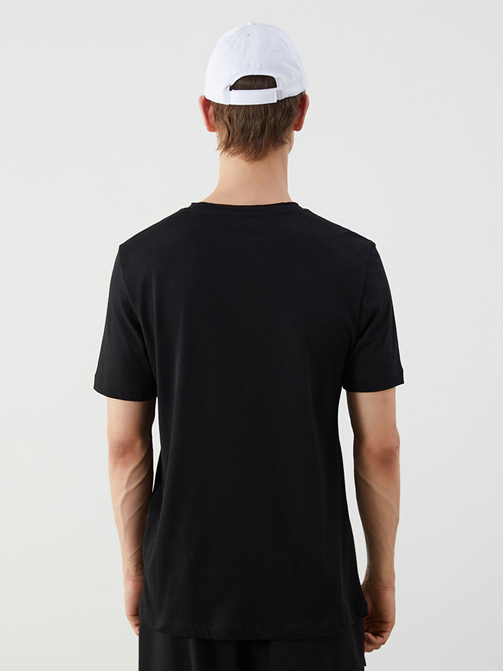 XSIDE Crew Neck Short Sleeve Men's T-Shirt -S5HK66Z8-CVL