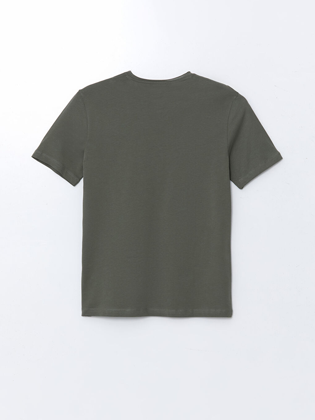 Crew Neck Plain Men's T-Shirt -S5HK66Z8-YRN