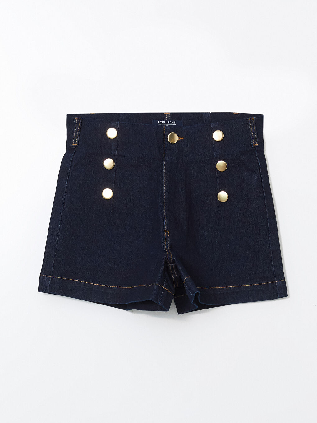 Slim Fit Women's Denim Shorts -S5HL01Z8-507