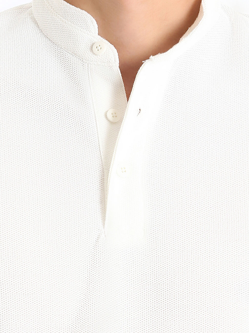 Grandad Collar Men's T-Shirt-2