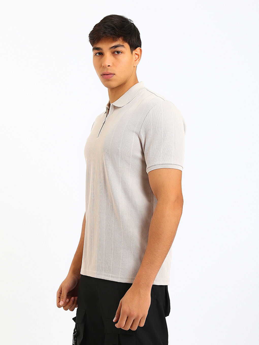 Men's Polo Neck T-Shirt-3