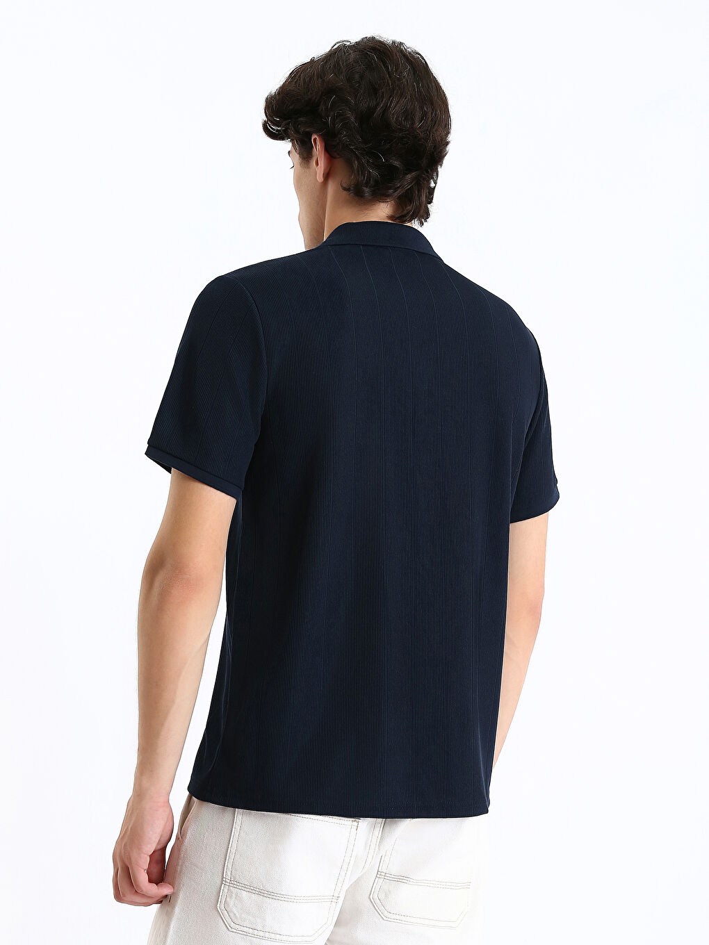 Men's Polo Neck T-Shirt-4
