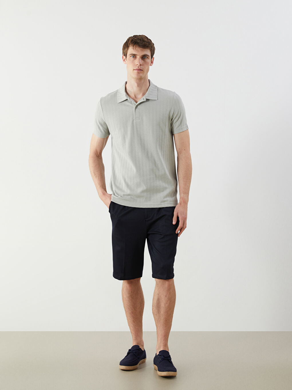 SOUTHBLUE Men's Polo Neck T-Shirt -S5HL95Z8-FLL