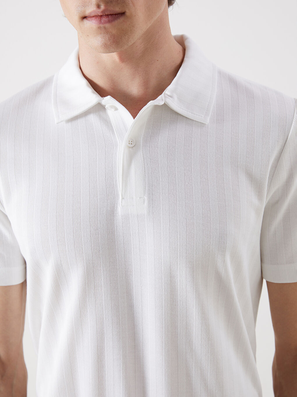 SOUTHBLUE Men's Polo Neck T-Shirt -S5HL95Z8-R9J