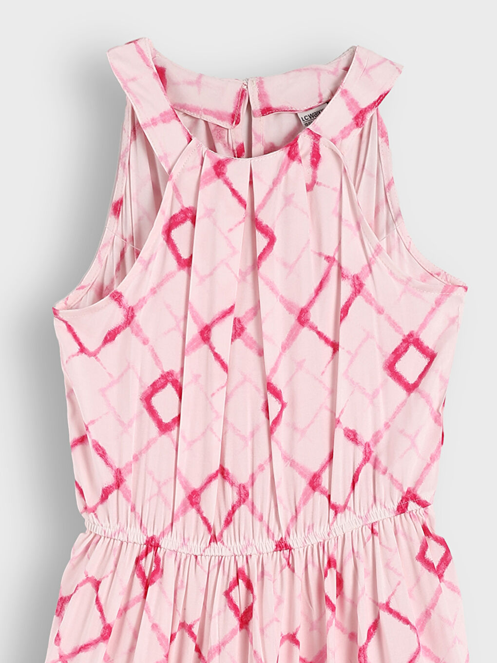 Halter Neck Girls' Dress-3