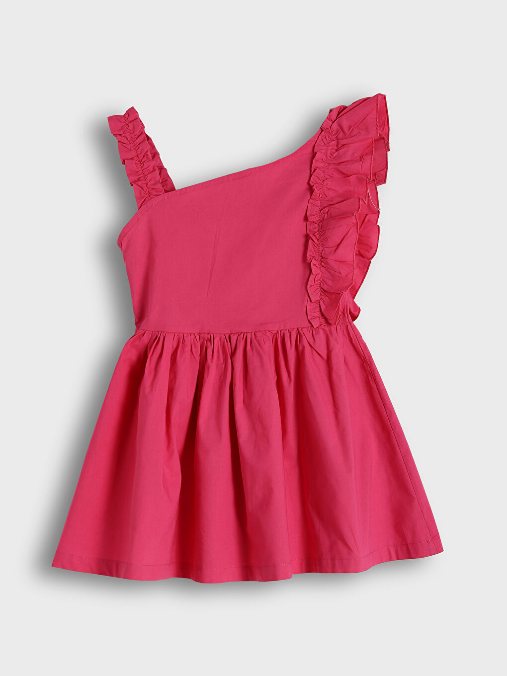 فستان بوبلين بناتي-1