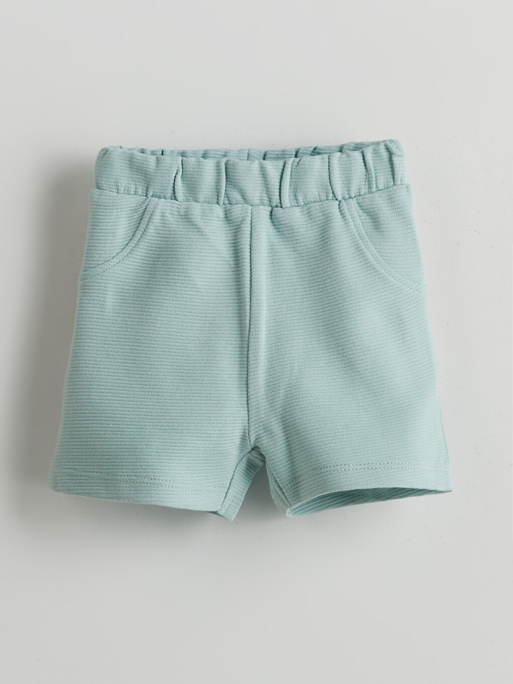 Yeşil Cepli Erkek Bebek Şort