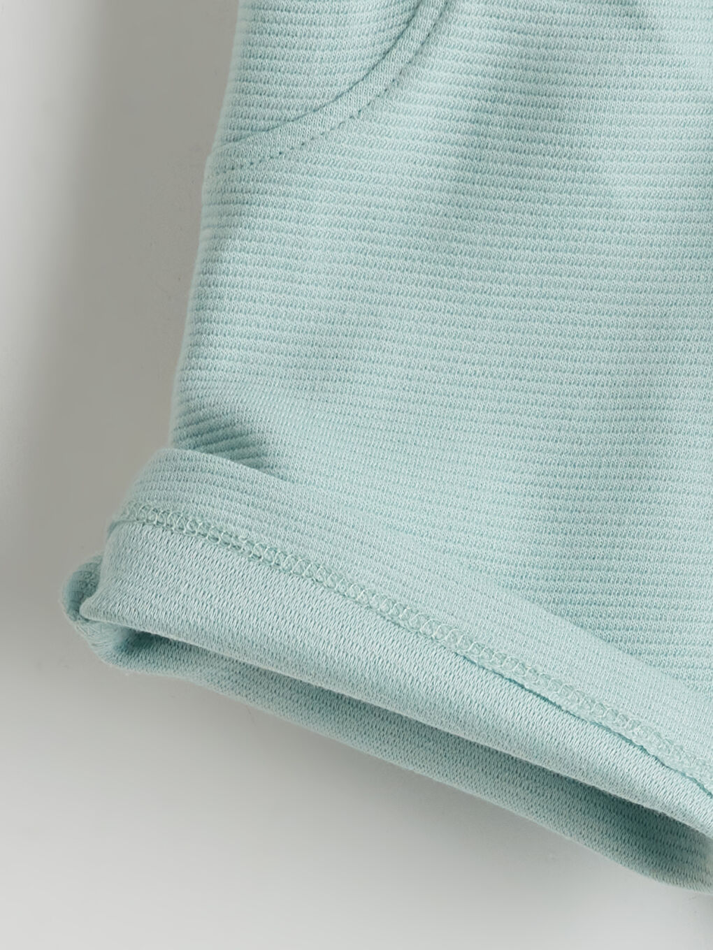 Yeşil Cepli Erkek Bebek Şort-2