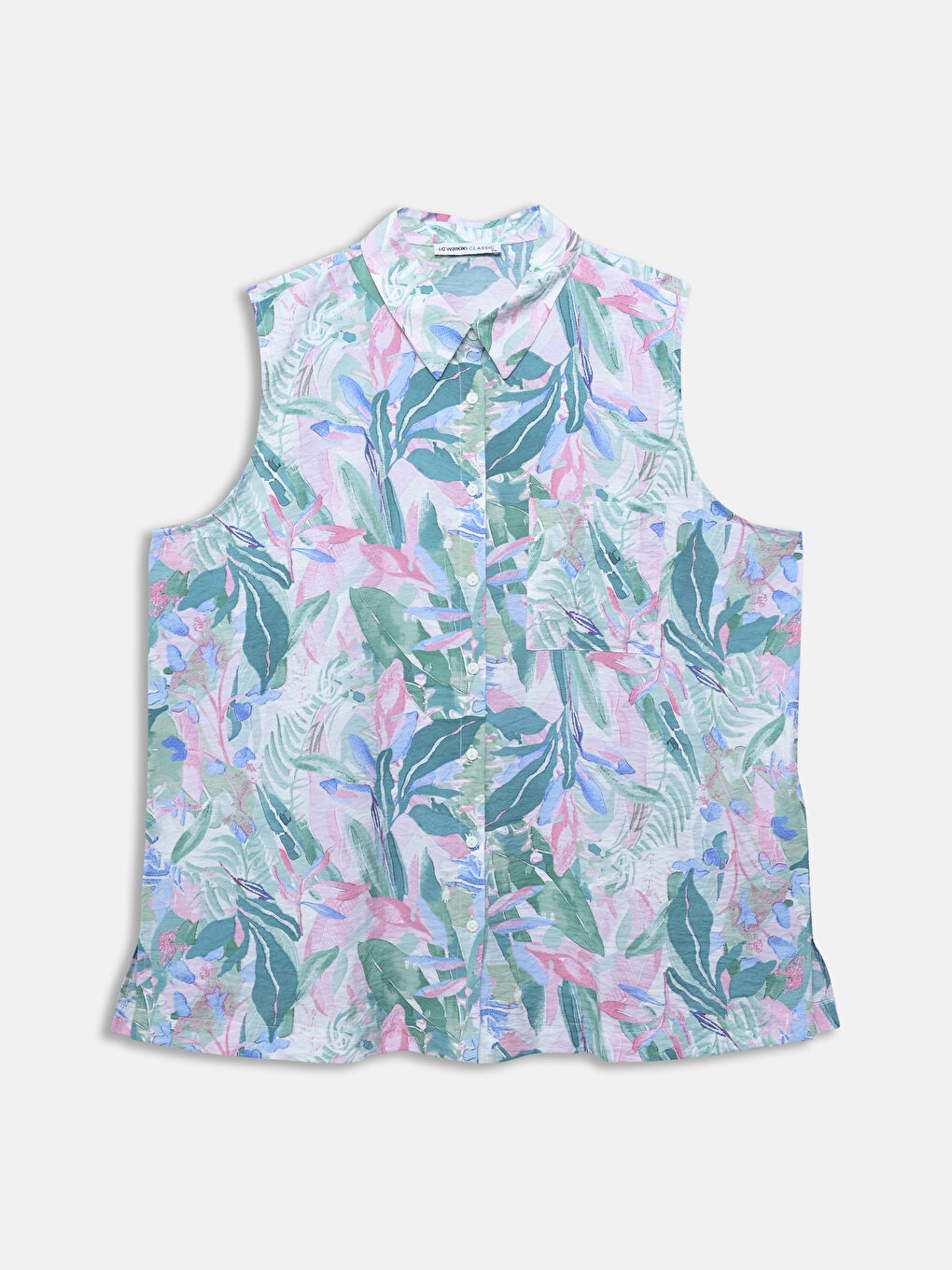 Patterned Women's Shirt -S5HN17Z8-LRR