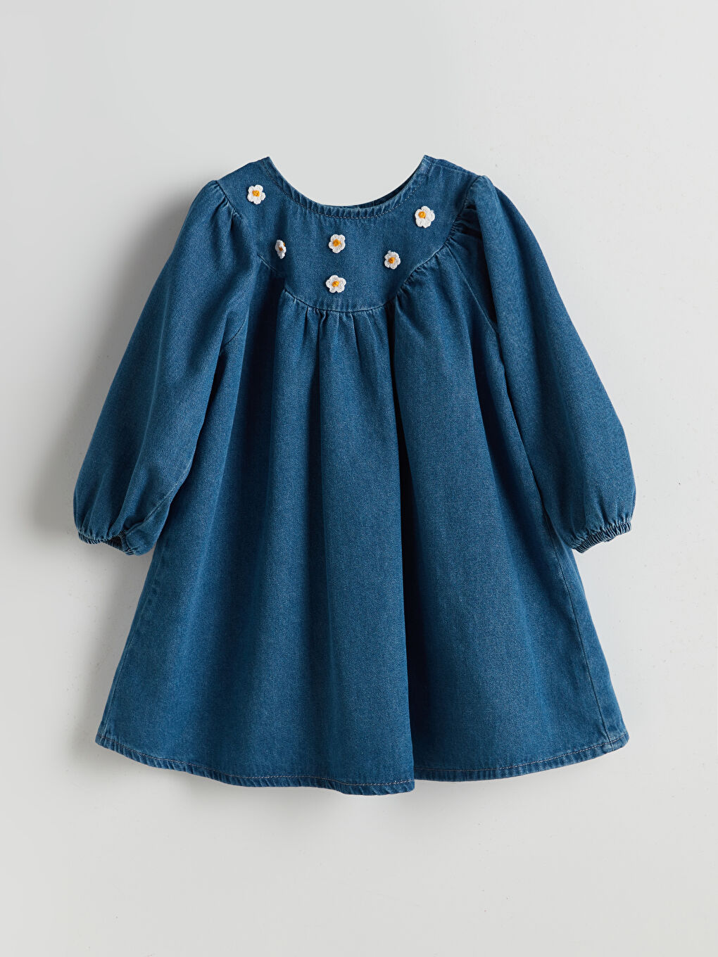 Girl INDIGO Denim Dress -S5HN33Z1-507