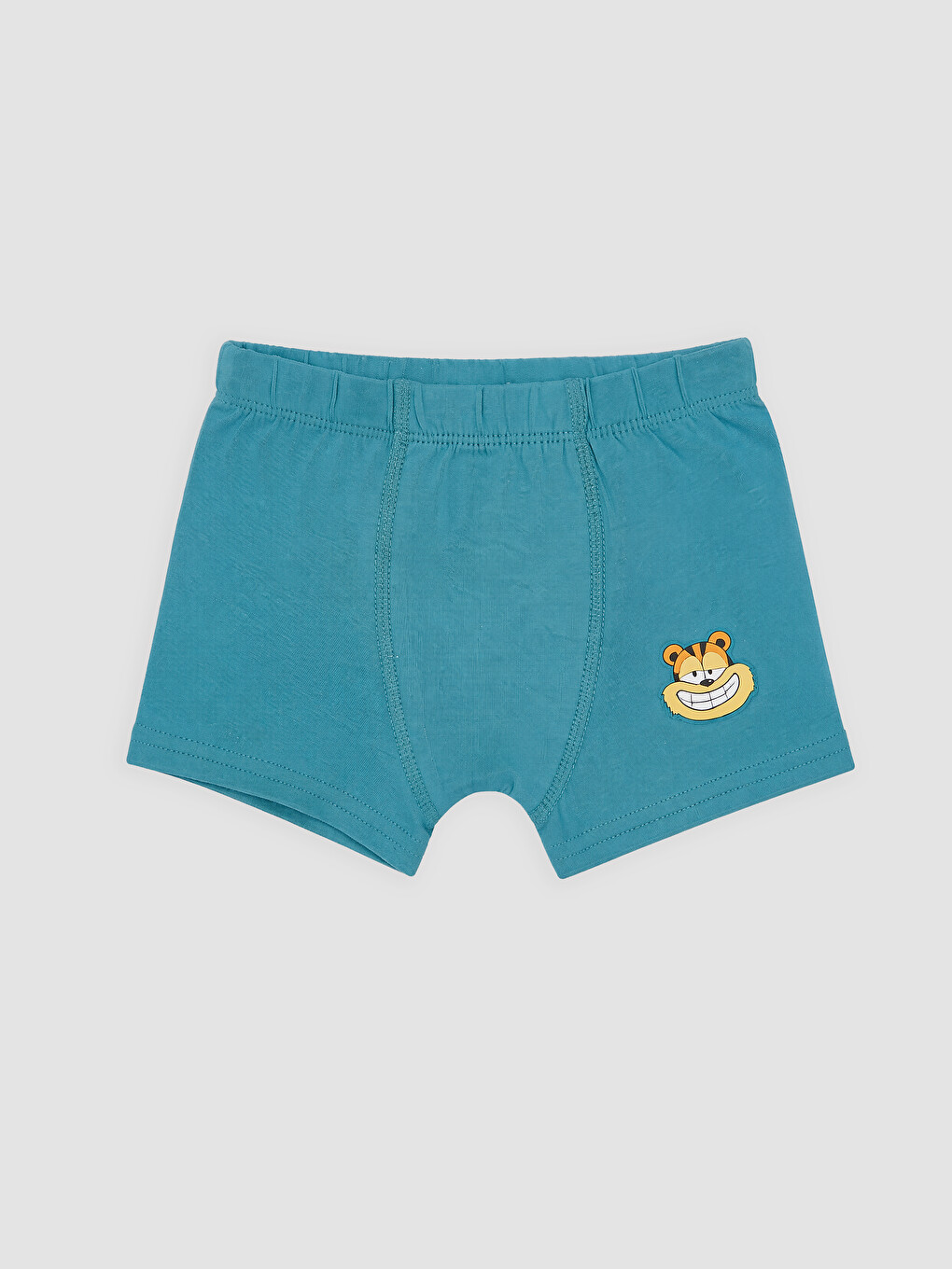 Turkuaz Baskılı Erkek Çocuk Boxer