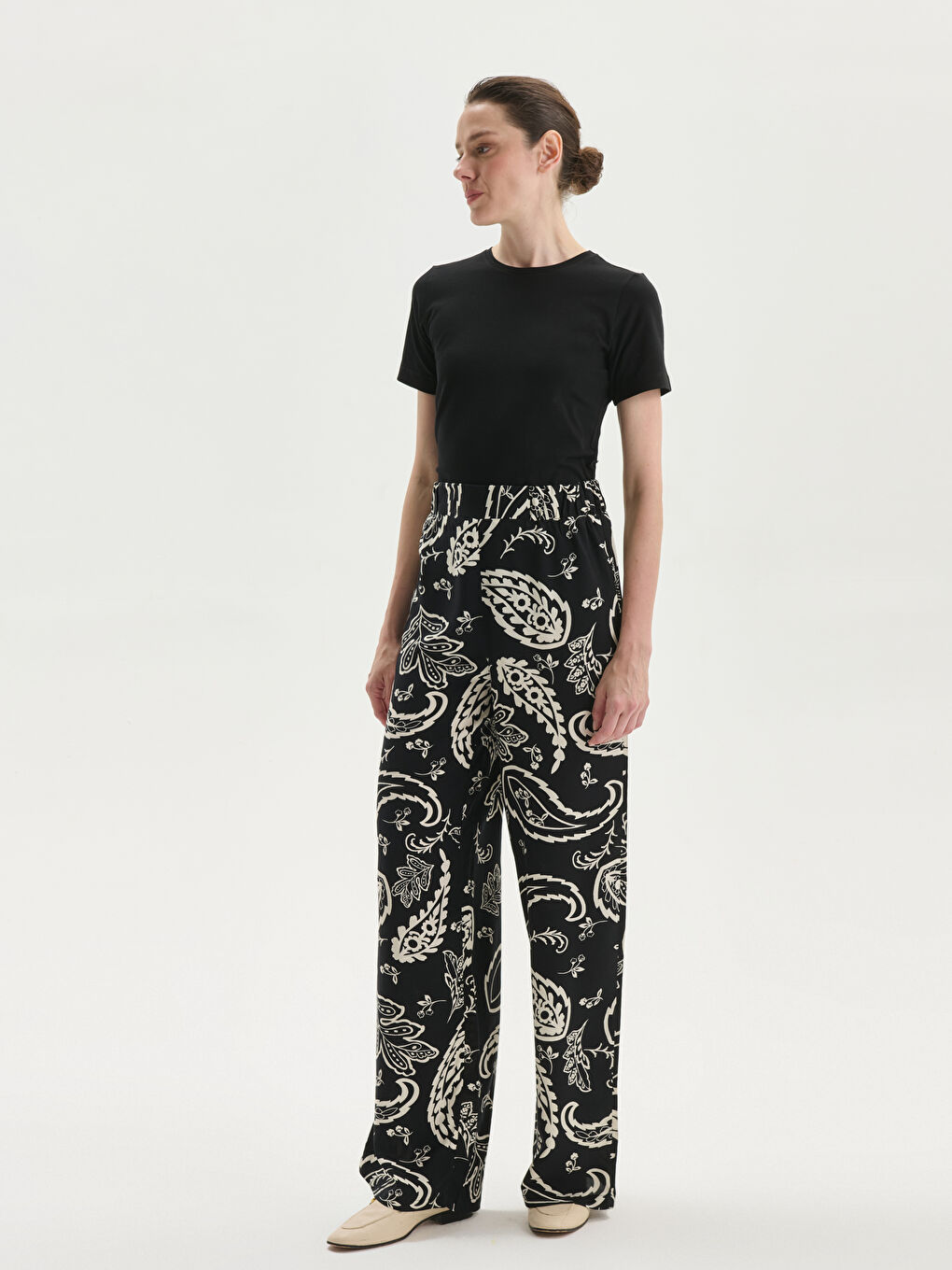 Crew Neck Women's T-Shirt-1