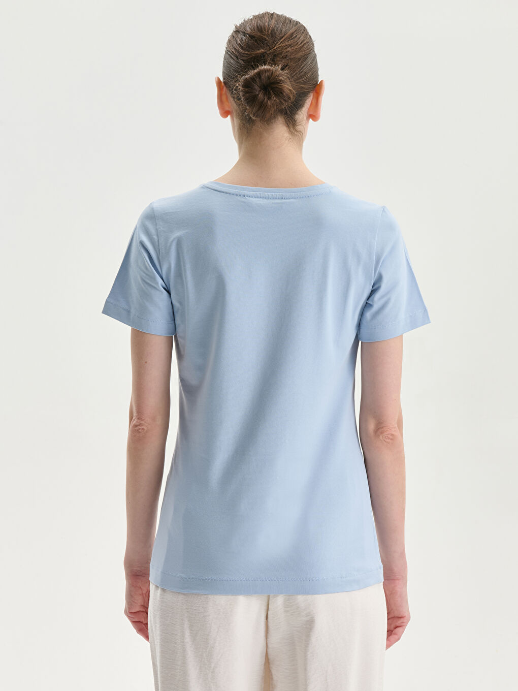 Crew Neck Women's T-Shirt -S5HO22Z8-FH0