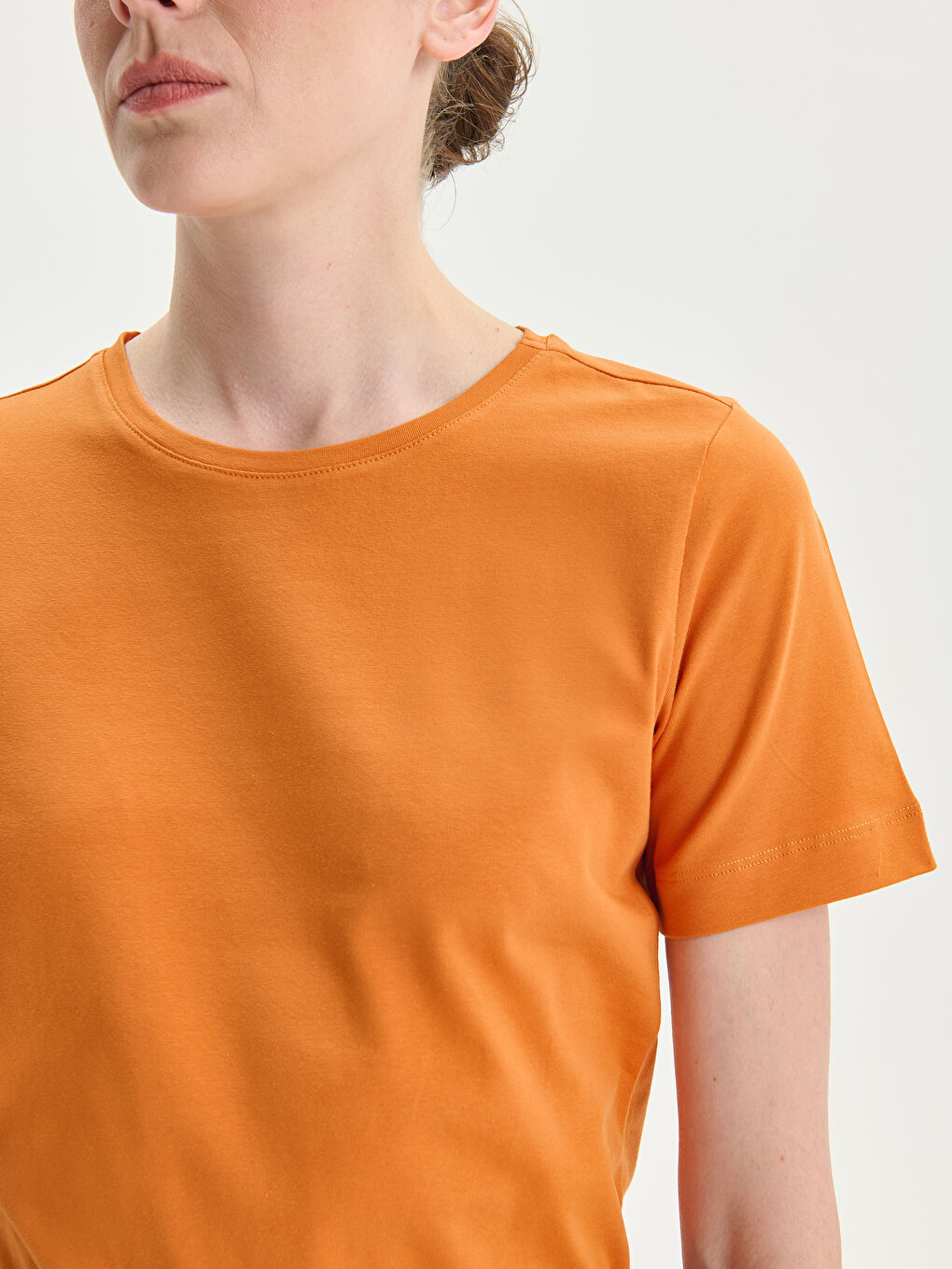 Crew Neck Women's T-Shirt -S5HO22Z8-GKV