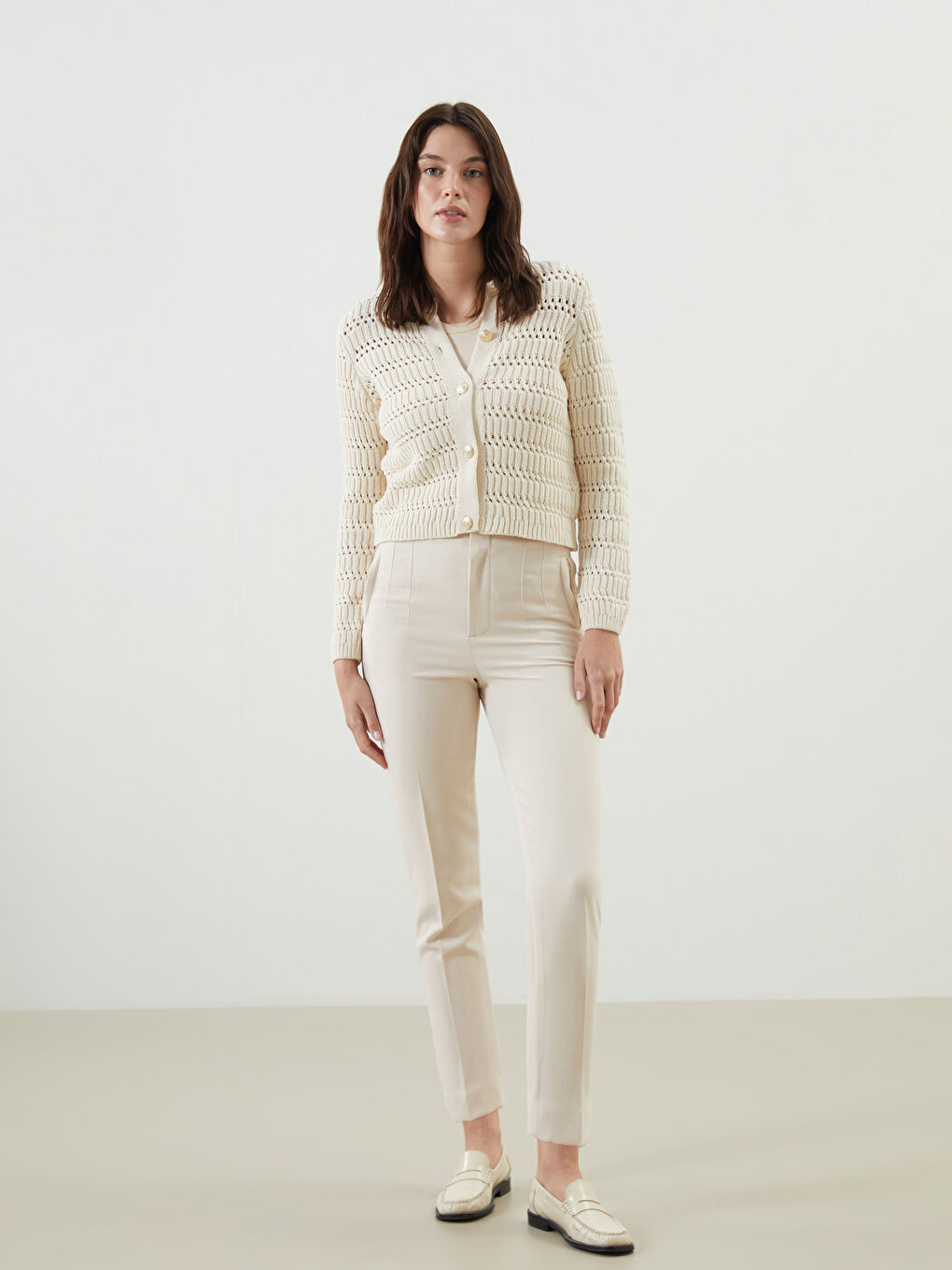 Standard Fit Women's Trousers -S5HO41Z8-FZJ