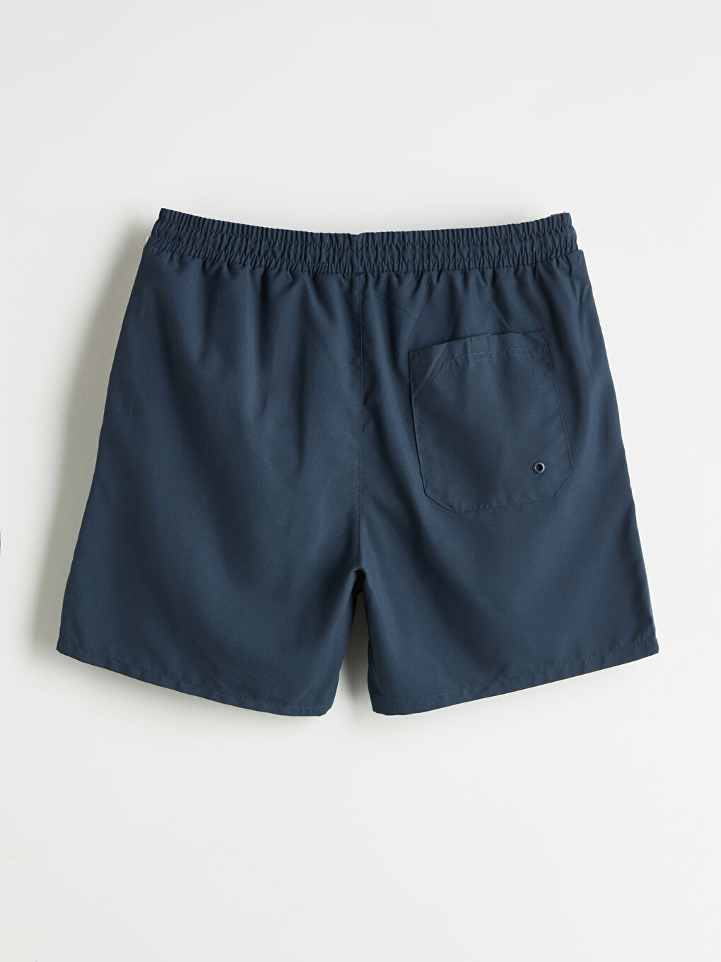 Lacivert Kısa Boy Sünger Bob Baskılı Erkek Deniz Şortu-5