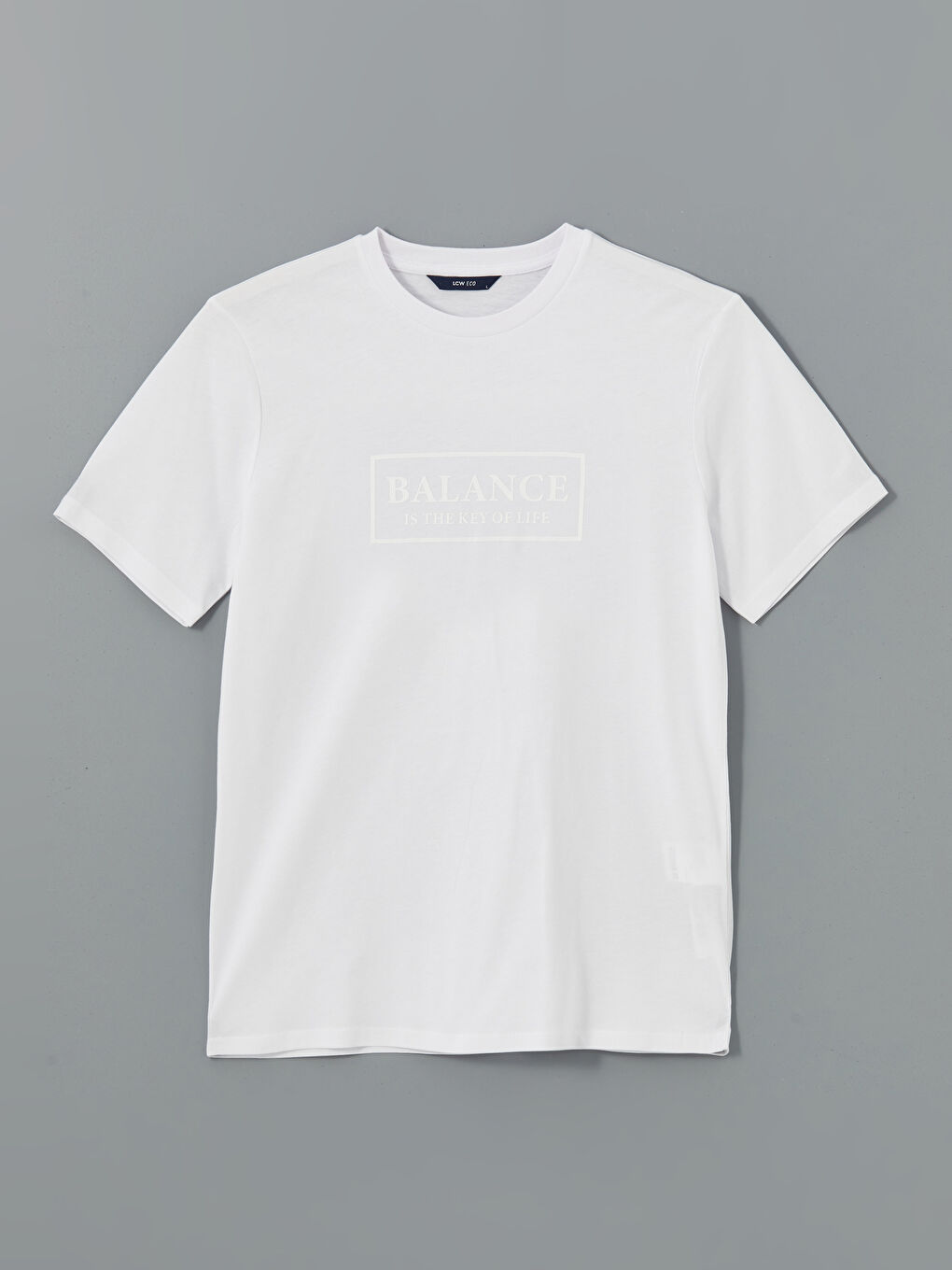 Crew Neck Short Sleeve Printed Combed Cotton Men's T-shirt -S5HP35Z8-J5E