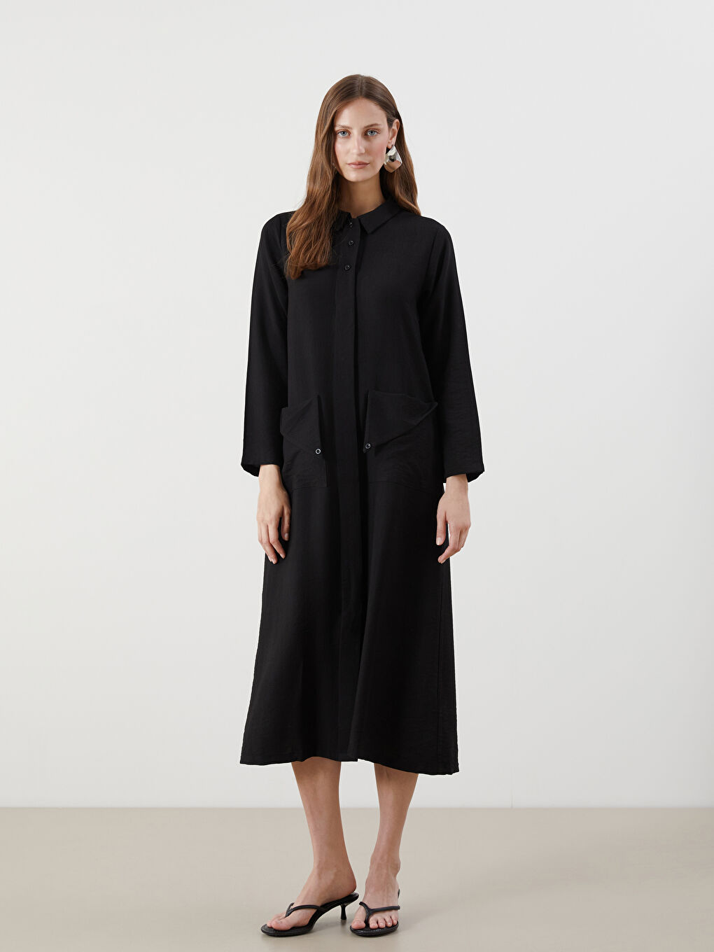 A-Line Shirt Dress