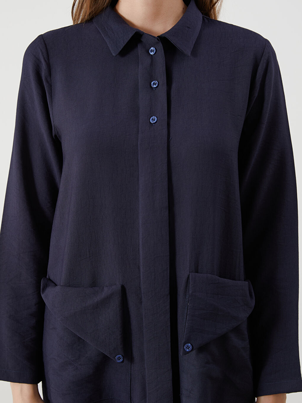 A-Line Shirt Dress-2