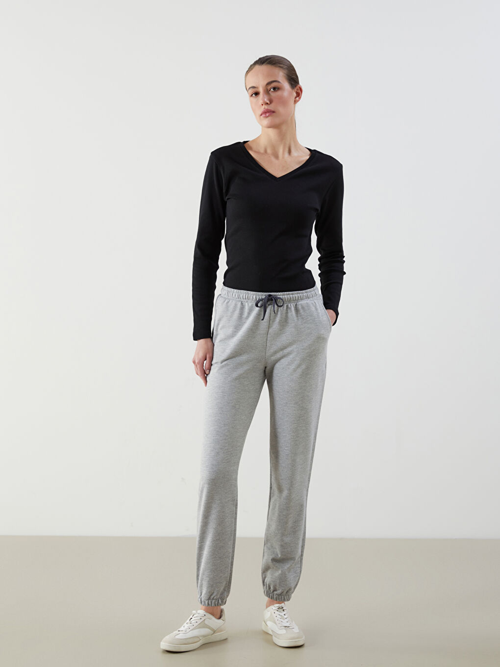 Женские спортивные штаны с эластичным поясом