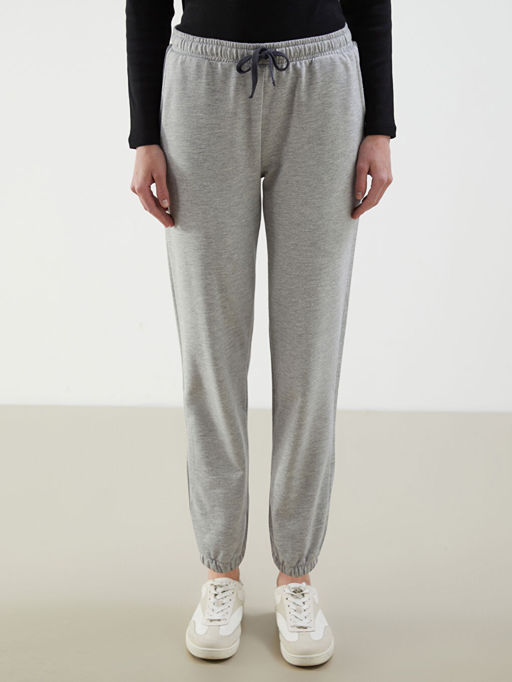 Женские спортивные штаны с эластичным поясом-1