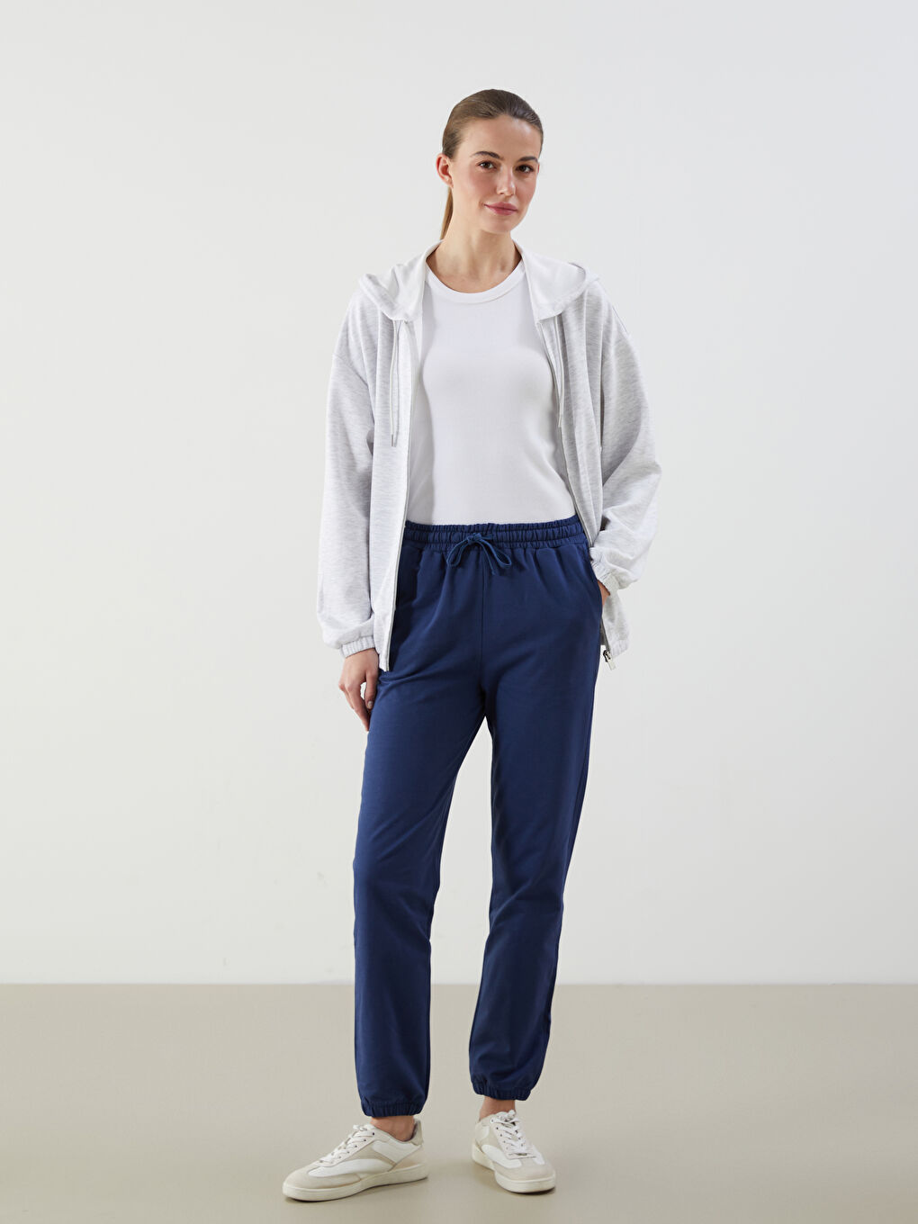 Elasticated Waist Women's Jogger Sweatpants -S5HP92Z8-HSD