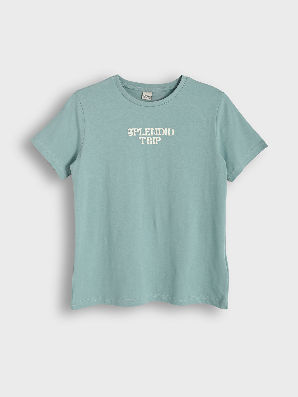 Crew Neck Printed Boys' T-Shirt