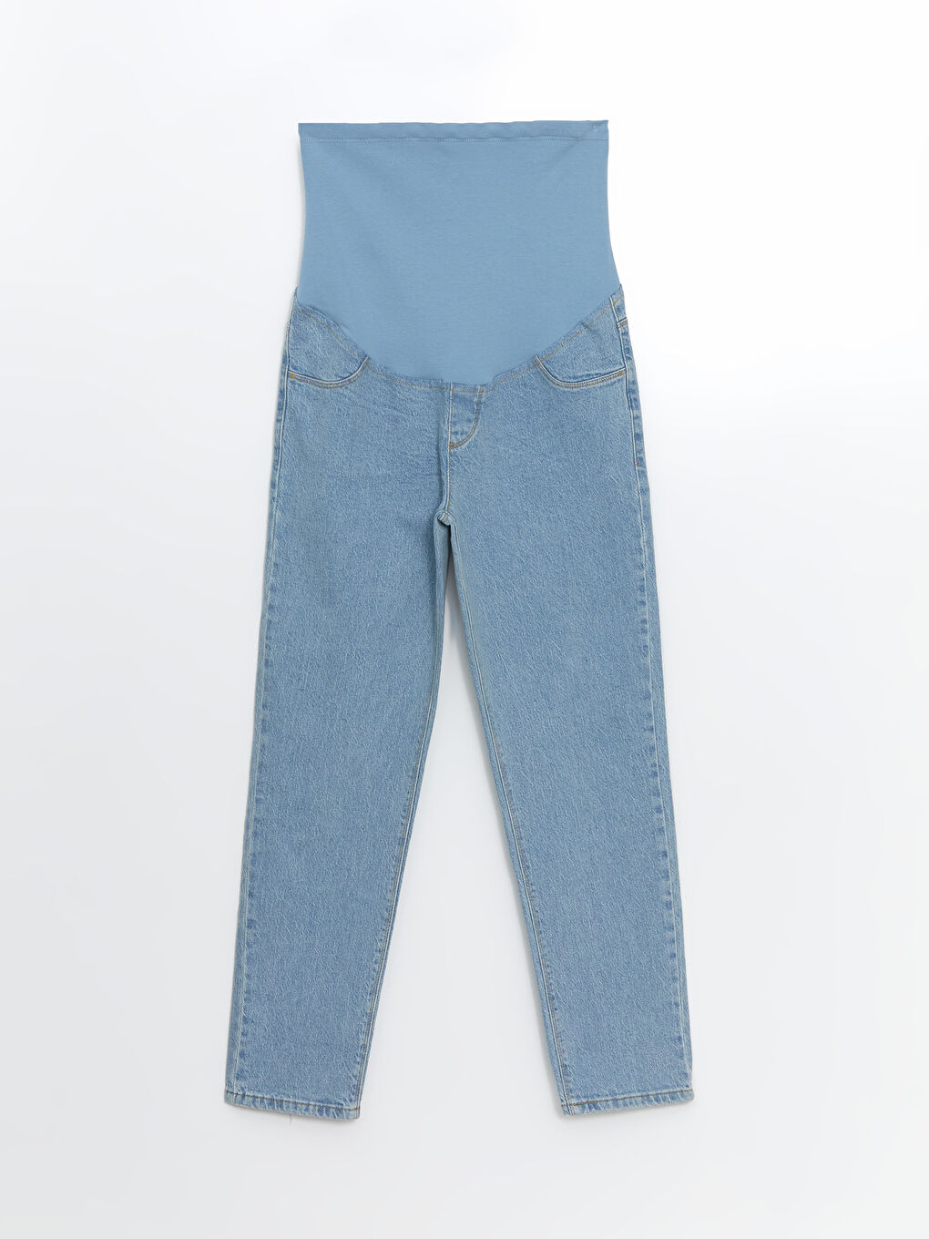 Maternity Mom Fit Jeans with Over-Bump Panel -S5HP95Z8-507