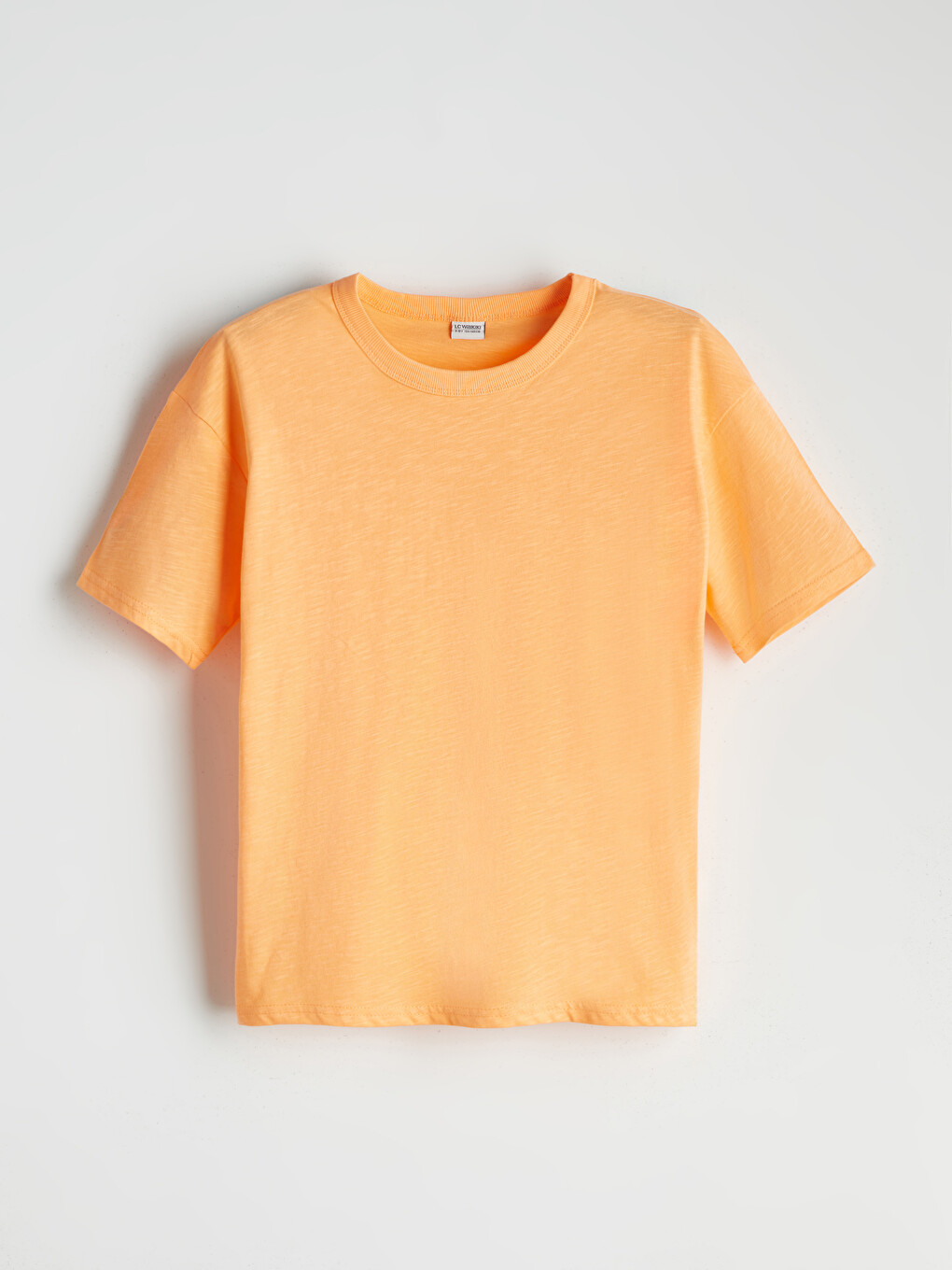 Tricou Basic Pentru Băieți Cu Guler Rotund