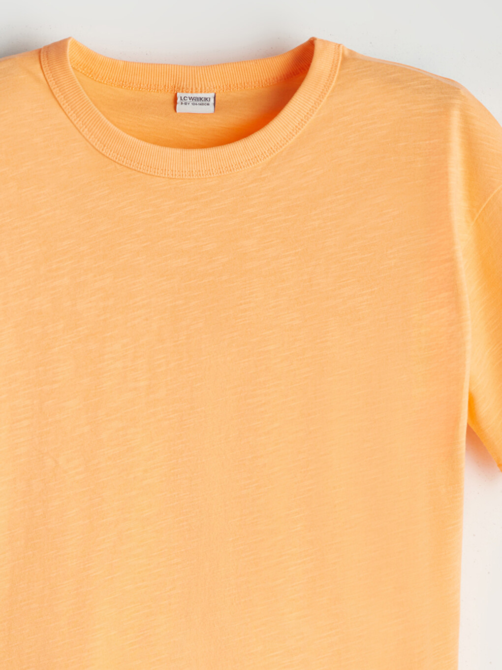 Tricou Basic Pentru Băieți Cu Guler Rotund-2