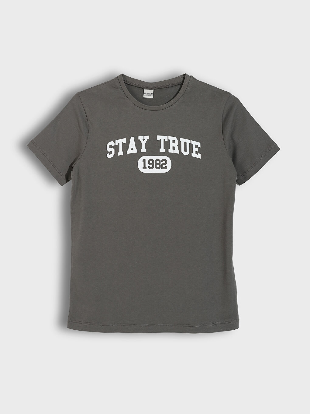 Crew Neck Boys' T-Shirt