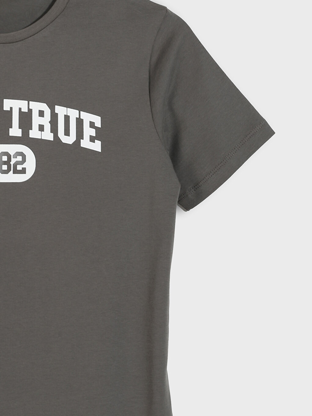 Crew Neck Boys' T-Shirt-2