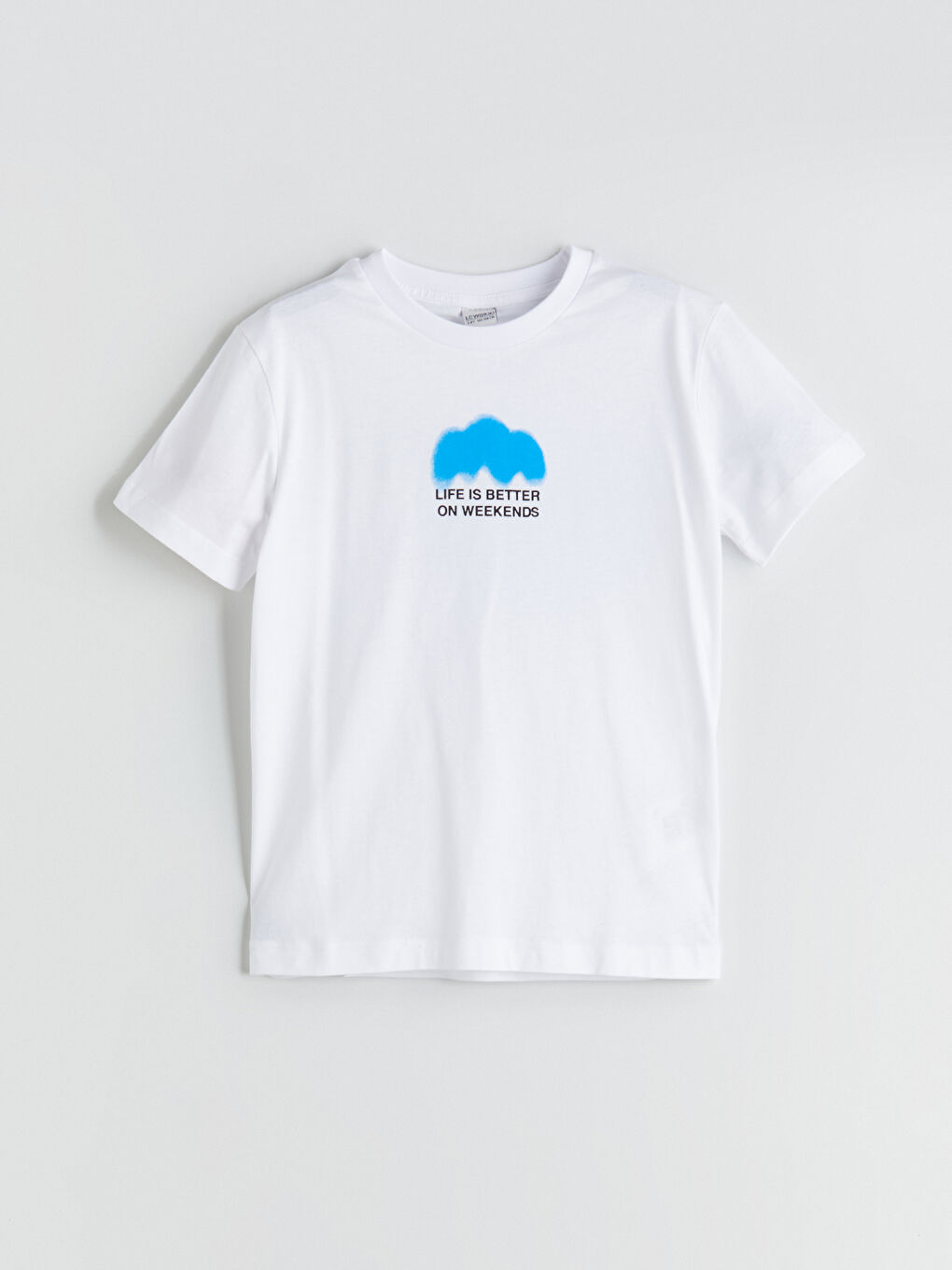 Crew Neck Boys' T-Shirt-1