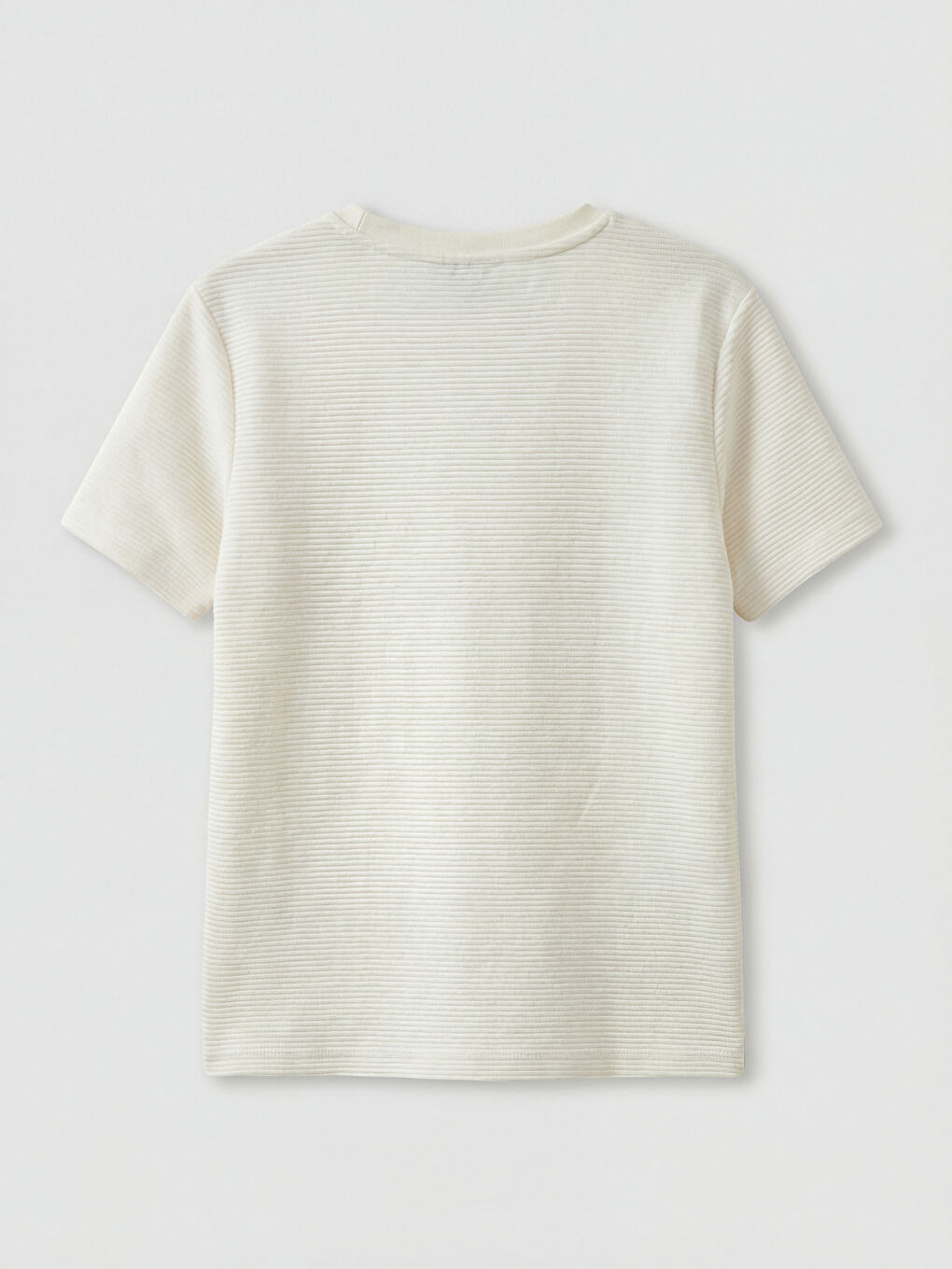 Crew Neck Boys' T-Shirt-1