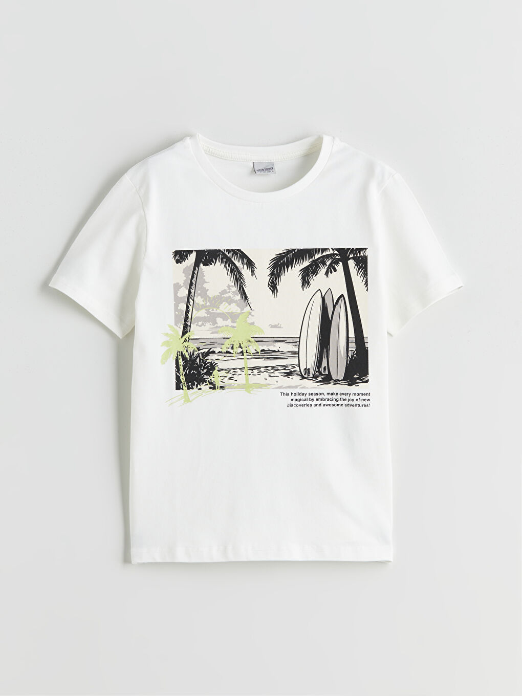 Crew Neck Boys' T-Shirt