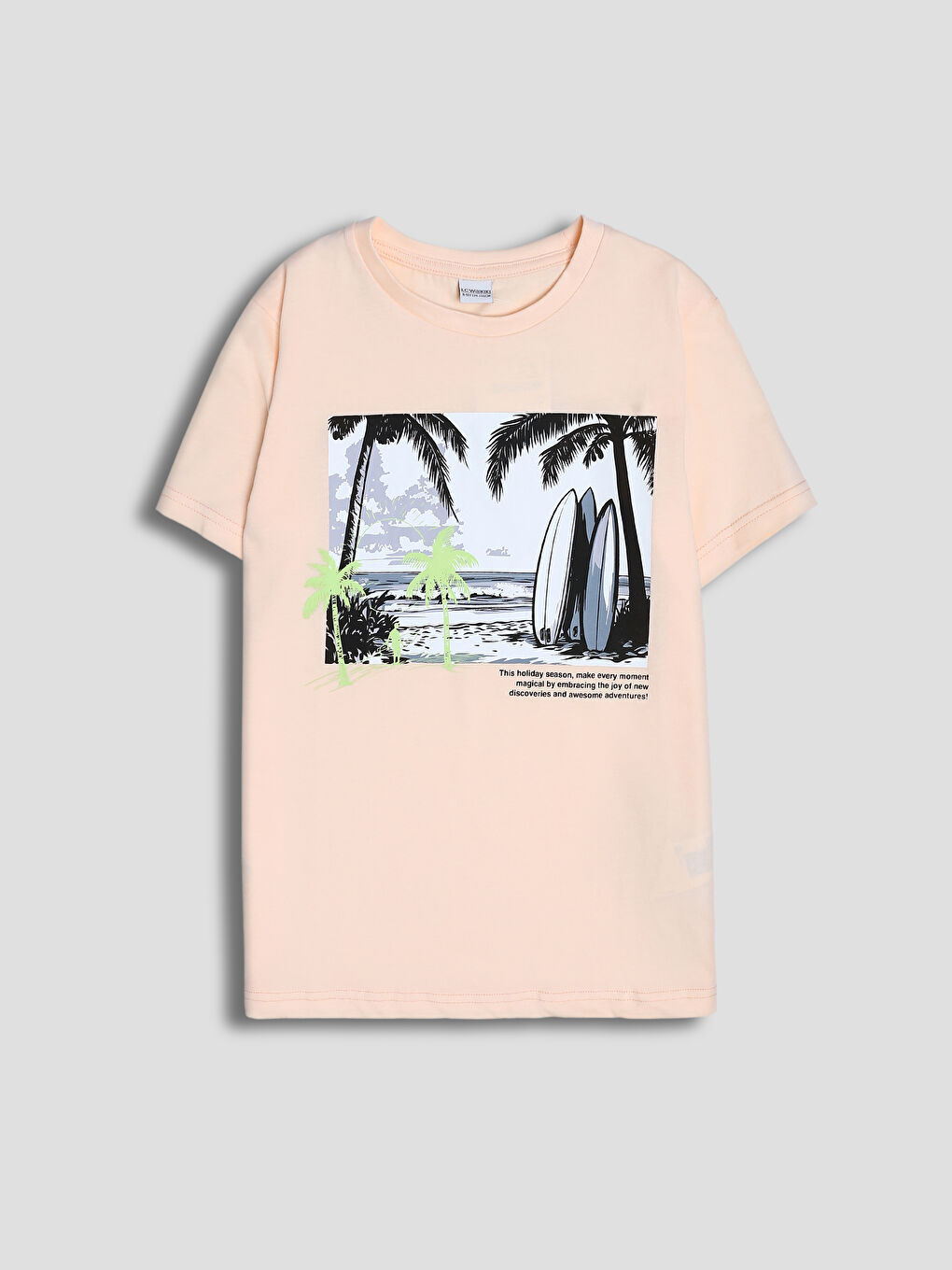 Crew Neck Boys' T-Shirt